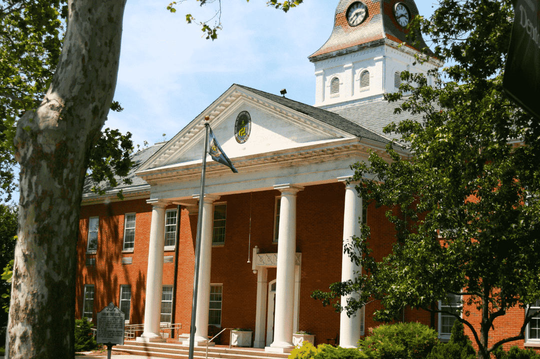 Caroline County Maryland Courthouse