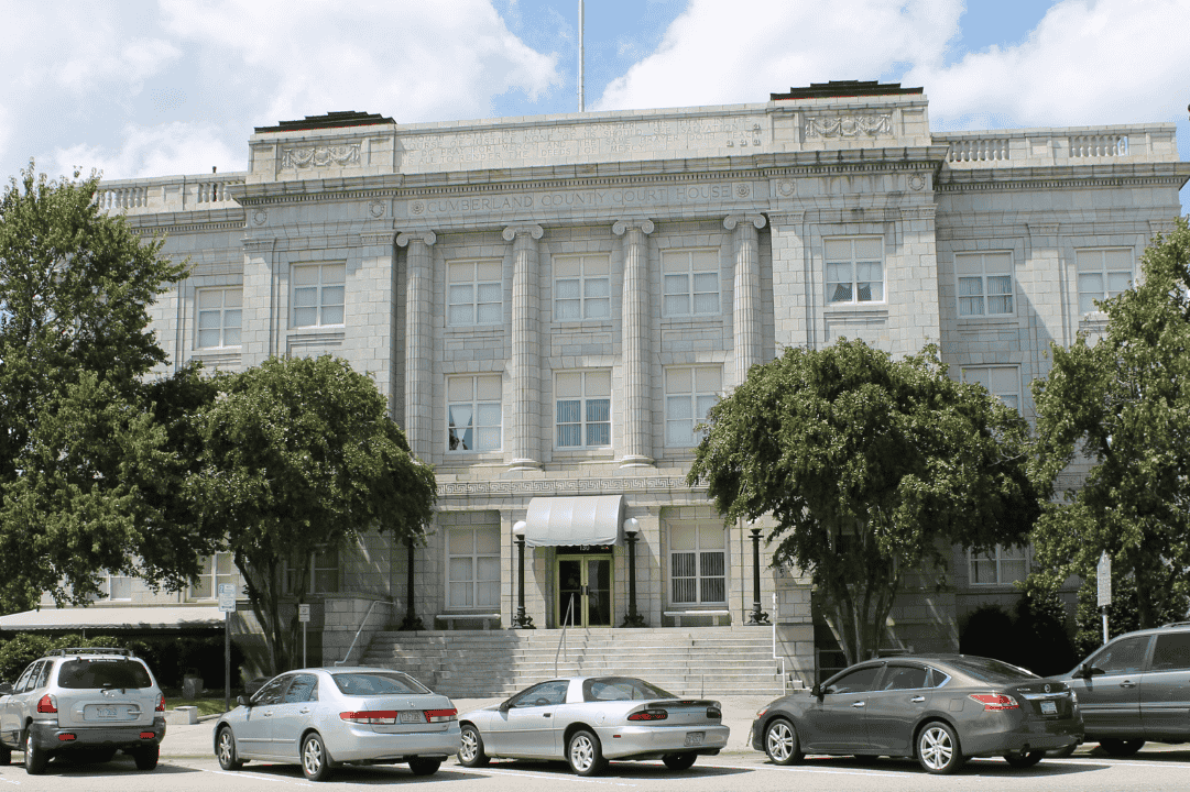 Old Cumberland County Courthouse North Carolina