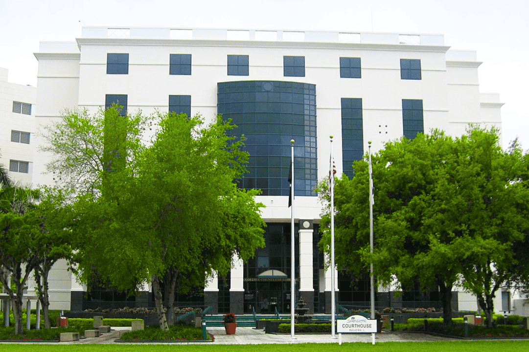 The Collier County Courthouse