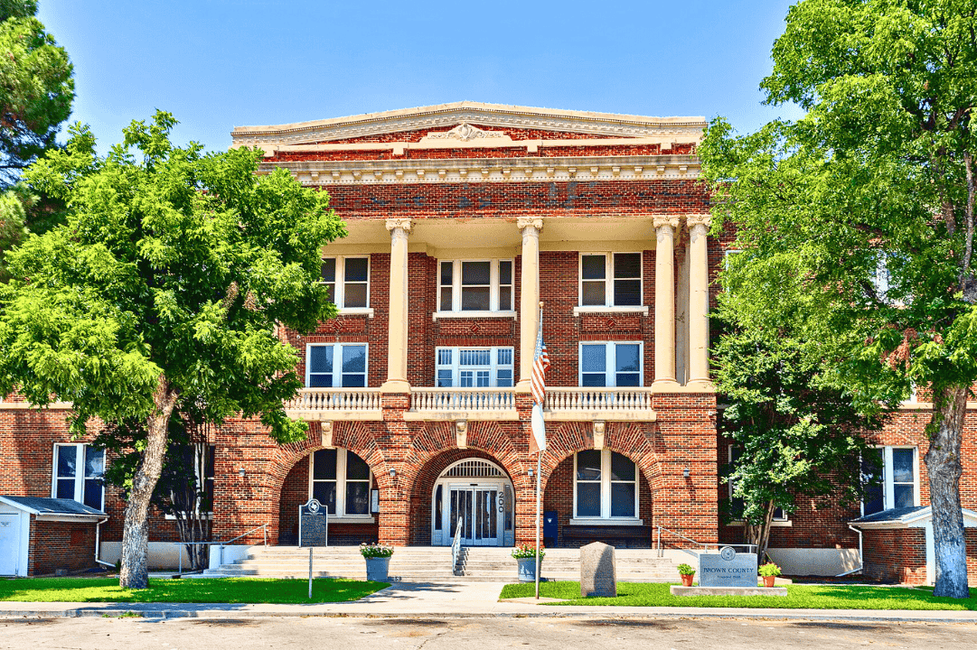 Brown County Texas Courthouse