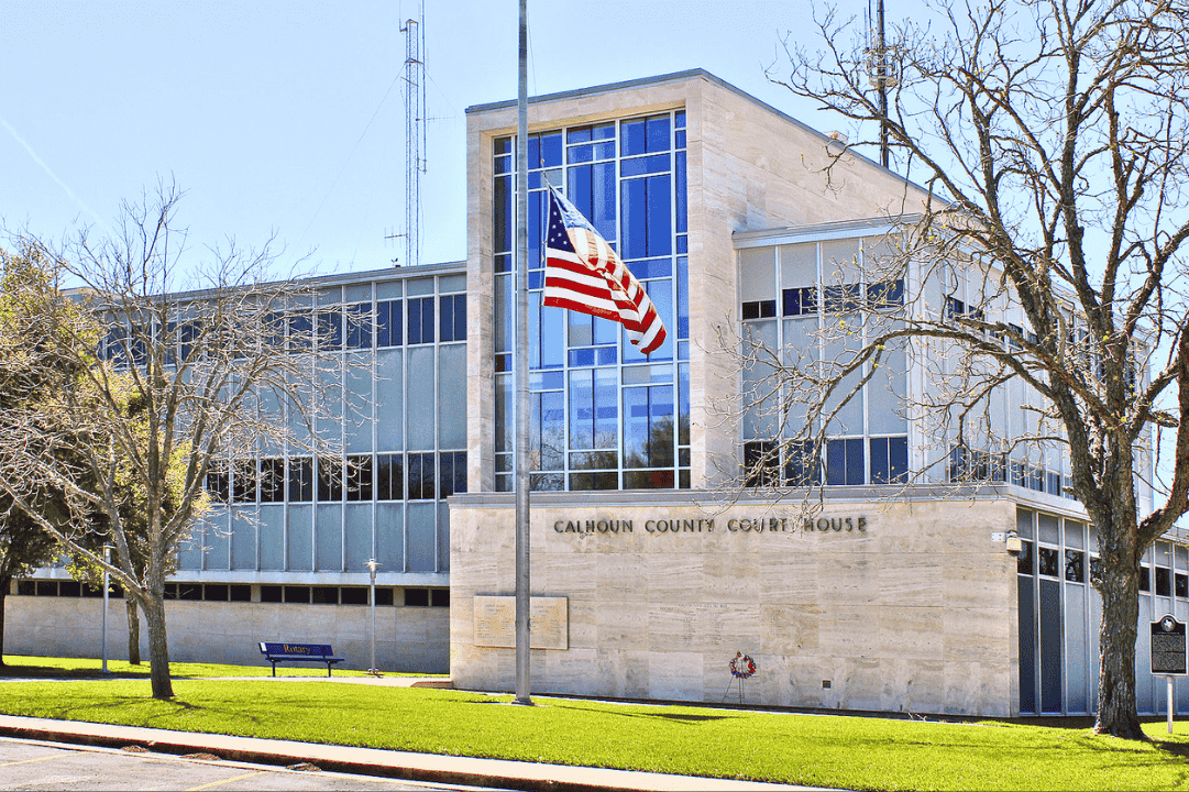 Calhoun county courthouse Texas