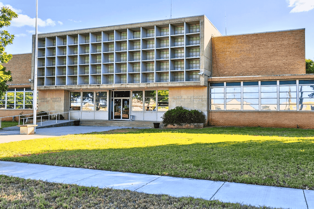 Coke County Courthouse Texas