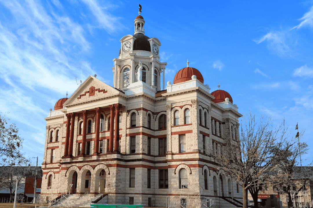 Coryell County Courthouse Texas