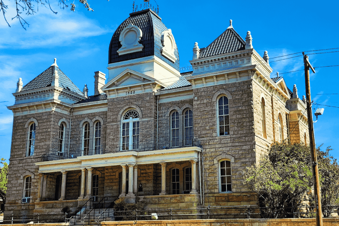Crockett County Courthouse Texas