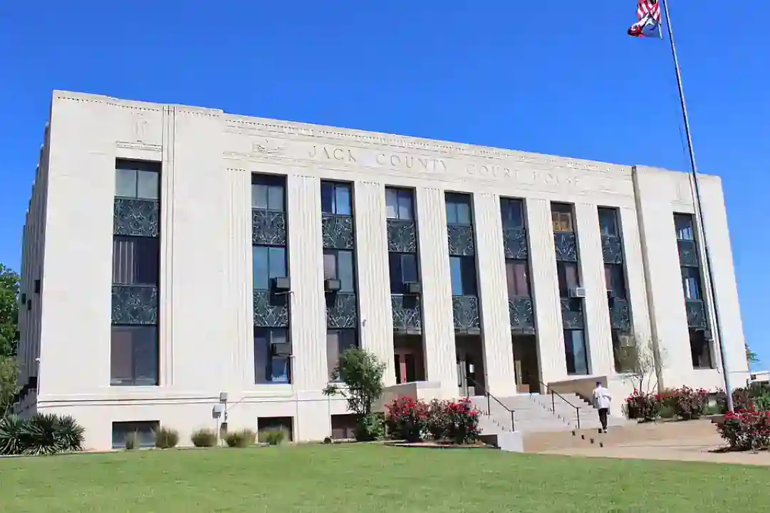 Jack county courthouse Texas