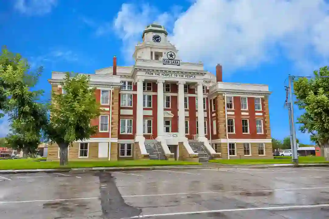 San Saba County CourtHouse Texas