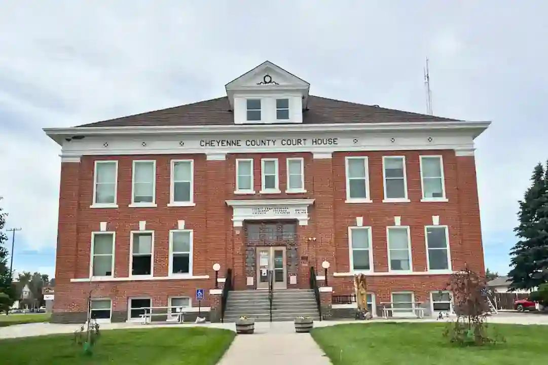 Cheyenne county Colorado courthouse