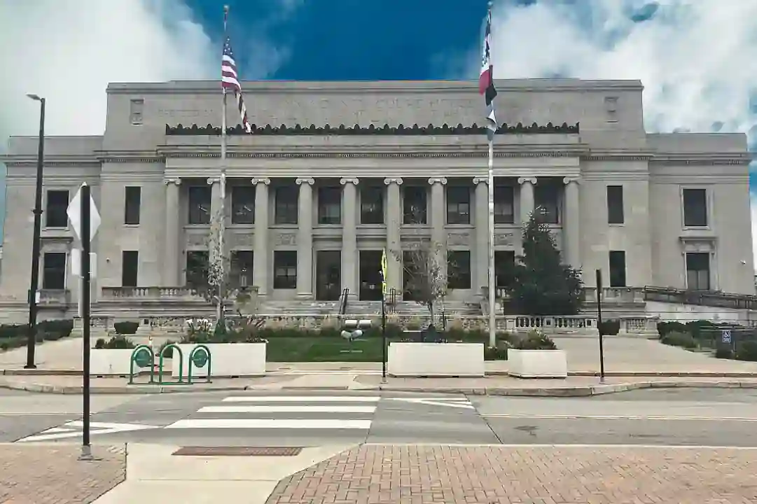 Linn County Iowa Courthouse